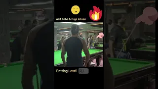 Raja Ahsan & Asif Toba  😱| Snooker Trick Shot Master | National Champion