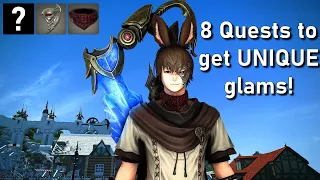 8 Quests that gives you UNIQUE glams in FFXIV