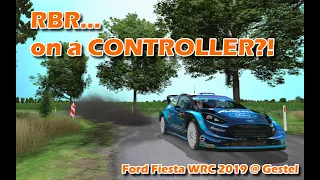 RBR with a CONTROLLER is actually FUN! Ford Fiesta WRC 2019 @ Gestel