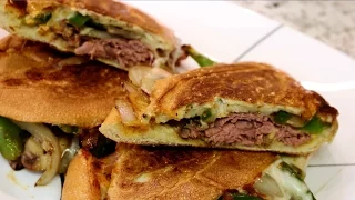 How to make a philly cheese steak sandwich in a panini press griddler elite