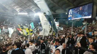 27/04 /2024 LAZIO - VERONA =1-0 PREPARTITA :VOLO OLIMPIA +CORI LAZIO