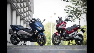 X ADV 750 vs TMAX 530 DX Accélération/drive/test/racing/