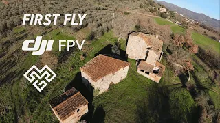 PRIMO Volo in FPV con il drone DJI FPV!