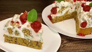 Carrot Cake Very Easy and Healthy! The Most Tasty and Simple Recipe! Kitchen, Baking and Cooking