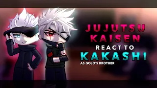 Jujutsu Kaisen react to Kakashi as Gojo’s brother || NARUTO X JJK || AU || RoseGacha