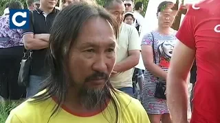 Задержали шамана, который шел в Москву прогонять Путина