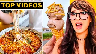 Even More ODDLY SATISFYING FOOD Video Ever | SSSniperWolf