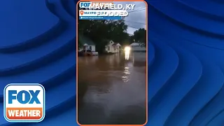 Catastrophic Flooding In Mayfield, Kentucky