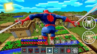 Minecraft, ale GRAMY JAKO SPIDERMAN!