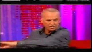 Michael Barrymore falls of his chair