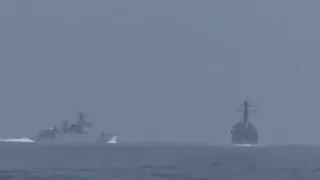 US releases video showing close-call in Taiwan Strait with Chinese destroyer | NewsNation Now