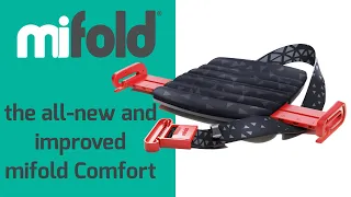 mifold Comfort - the all-new and improved mifold grab-and-go booster seat