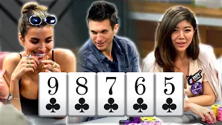 MOST INSANE Doug Polk Pots (STRAIGHT FLUSH Through High Card)