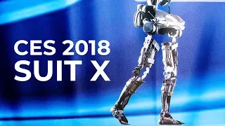 CES 2018 - Suit X Exoskeleton at the Consumer Electronics Show