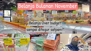 BELANJA BULANAN NOVEMBER | BELANJA OVER BUDGET | GROCERY HAUL INDONESIA