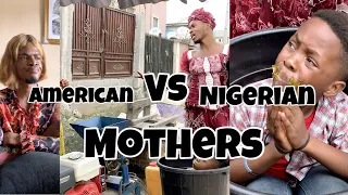 IAMDIKEH - AMERICAN VS NIGERIAN MOTHERS GROUNDING A KID 😂🤣😂