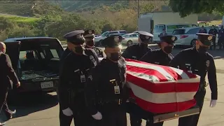 LAPD officer killed during robbery attempt laid to rest