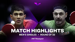 Kanak Jha vs Timo Boll | MS | WTT Champions European Summer Series 2022 (R32)