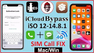 как обойти удалить снять пароль icloud iphone ios 12-14.8.1 ipad  jailbreak bypass