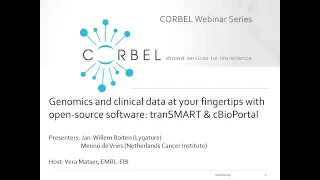 Genomics and clinical data at your fingertips with open source software  tranSMART & cBioPortal