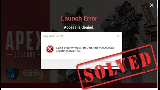 Easy Anti Cheat Error fix. game security violation 2021 fix