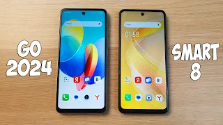 TECNO SPARK GO 2024 VS INFINIX SMART 8 - ЧТО ВЫБРАТЬ? ПОЛНОЕ СРАВНЕНИЕ!