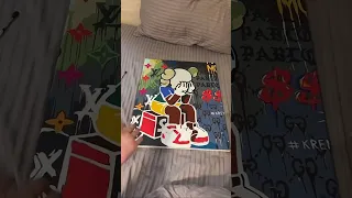 Рисую картину по номерам *KAWS*