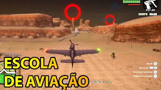 GTA SA DEFINITIVE - PASSANDO A ESCOLA DE AVIAÇÃO