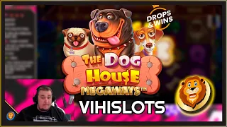 THE DOG HOUSE MEGAWAYS ★ NOT ALL THE WAY BUT STILL A NICE BONUS ★ VIHISLOTS TWITCH STREAM