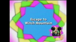 Escape To Witch Mountain | Disney Channel | Bumpers | 1998