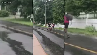 Family alleges racism after Deep River man arrested for pushing 11-year-old off bike