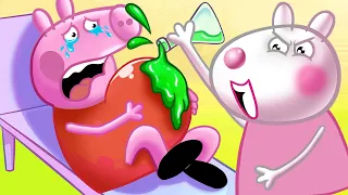 Peppa has a big belly | Peppa Pig Sad Story - Peppa Pig Funny Animation
