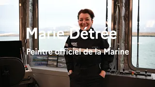 Marie Detrée, peintre officiel de la Marine