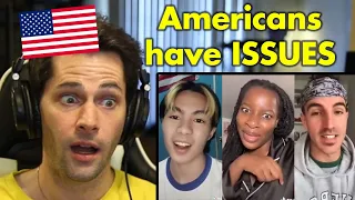 What's the Dumbest Thing an American Has Ever Said to You? (American Reaction) | Part 2