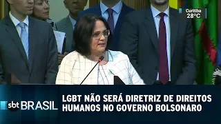 LGBT não será diretriz de direitos humanos no governo Bolsonaro | SBT Brasil (02/01/19)