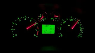 2006 Ford Fiesta ST Acceleration 0-180 km/h