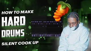 How To Make Hard Drums Like Pyrex Whippa | Silent Cook-up | FL Studio 20 Tutorial