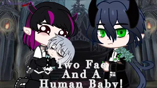 Two Fae And A Human Baby || Twisted Wonderland || Past Malleus, Lilia And Silver