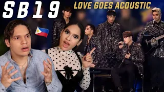 The hardest song they've ever done| Waleska & Efra react to SB19 Raw Acoustic 'LOVE GOES'