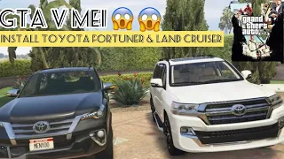 HOW TO INSTALL TOYOTA LAND CRUISER & TOYOTA FORTUNER IN GTA 5  GTA 5 Mods 2023 Hindi/Urdu