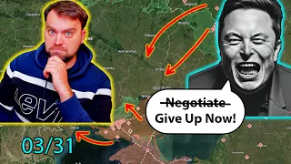 Update from Ukraine | Will Ruzzia breakthrough to Dnepr and Odessa? | Elon Musk manipulation