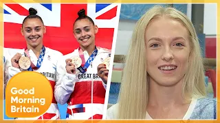 'It Feels Like A Dream' Coach Of 16-Year-Old Twin Gymnasts On Their Bronze Medal Win | GMB