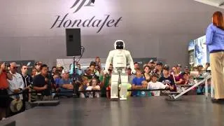 Blade Runner ASIMO - Honda's robot at Oshkosh Airshow