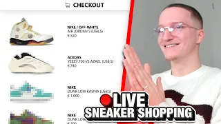 3.500€ Sneaker Online-Shopping..