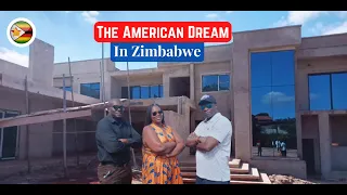 They left the USA to build their dream MANSION! in Harare