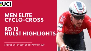 Round 13 - Men Elite Highlights | 2021/22 UCI CX World Cup - Hulst