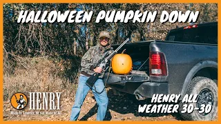 Halloween Trophy Pumpkin Hunt | Henry All-Weather .30-30