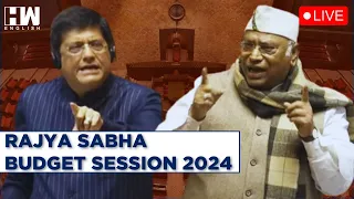 LIVE: Rajya Sabha Budget Session 2024