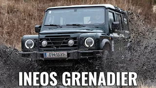 The INEOS Grenadier 4X4 SUV – Off-Road Test Drive