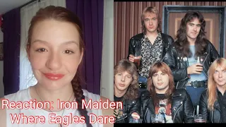 Reaction: Iron Maiden- Where Eagles Dare (Pt 1 Piece Of Mind Album)